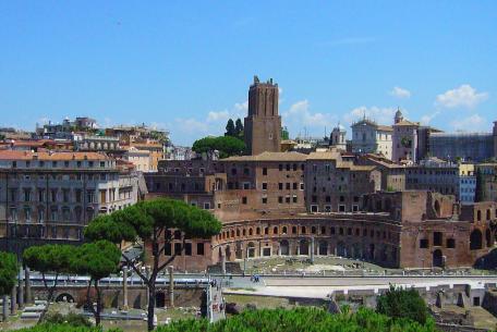 Fori imperiali e Torre delle Milizie