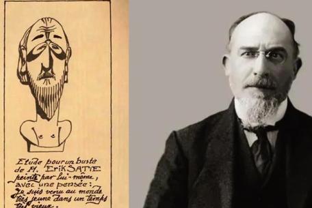 Vexations 840 Erik Satie, pioniere in immagini e parole-Foto: locandina ufficiale dell'evento