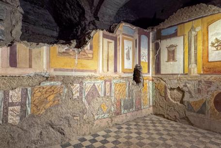 Ville Romane (villa grande e villa piccola) sotto la Basilica di San Sebastiano ph. courtesy Parco Archeologico dell'Appia Antica