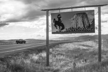 Wyoming State Sign, Wyoming 2003