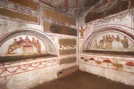 Foto Cubicolo Agapi Soprintendenza Speciale Archeologia Belle Arti e Paesaggio di Roma Foto Cubicolo Agapi Soprintendenza Speciale Archeologia Belle Arti e Paesaggio di Roma