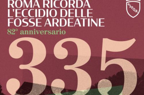335 Roma ricorda l'eccidio delle Fosse Ardeatine