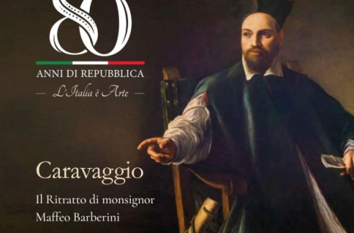 Caravaggio. Il Ritratto di monsignor Maffeo Barberini-Fonti: locandina ufficiale della mostra