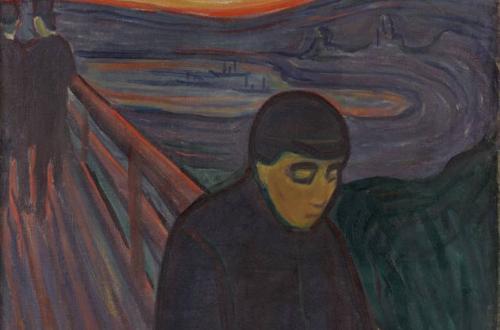 Edvard Munch-Disperazione, 1894, Olio su tela, 92x73 cm, Photo © Munchmuseet