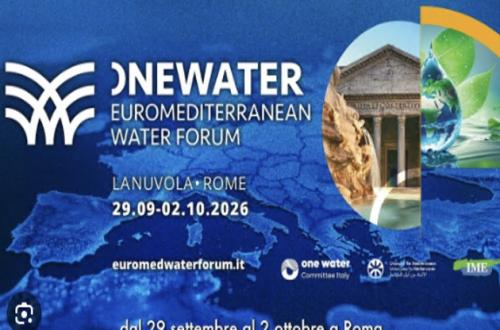 Forum Euromediterraneo sull'acqua-Foto: locandina ufficiale della manifestazione