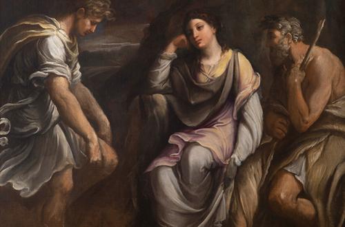 Guido Reni, Silvio, Dorinda e Linco, (Allegoria dell'amore rifiutato)