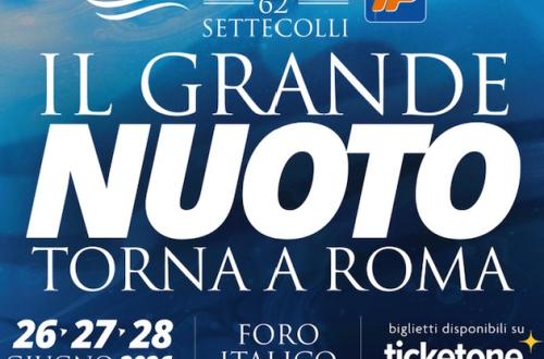 Internazionali d'Italia di Nuoto - 62° Trofeo Settecolli-Foto: locandina ufficiale della manifestazione