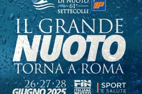 Internazionali d'Italia di Nuoto - 61° Trofeo Settecolli-Foto: locandina ufficiale della manifestazione