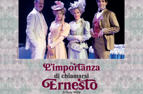 L'importanza di chiamarsi Ernesto-Foto: locandina ufficiale dello spettacolo