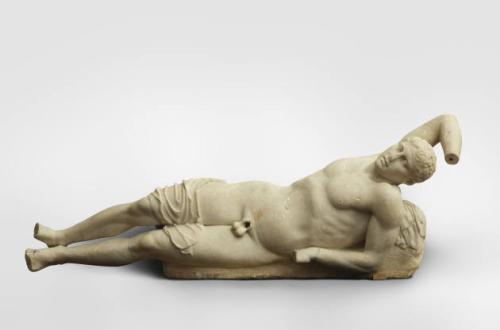 La Grecia a Roma-Foto: Niobide ferito, marmo pario, 440-430 a.C., Copenhagen, Ny Carlsberg Glyptotek La Grecia a Roma-Foto: Niobide ferito, marmo pario, 440-430 a.C., Copenhagen, Ny Carlsberg Glyptotek