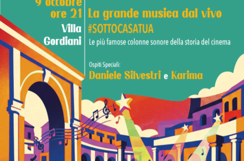 La grande musica dal vivo #sottocasatua-Foto: locandina ufficiale della manifestazione