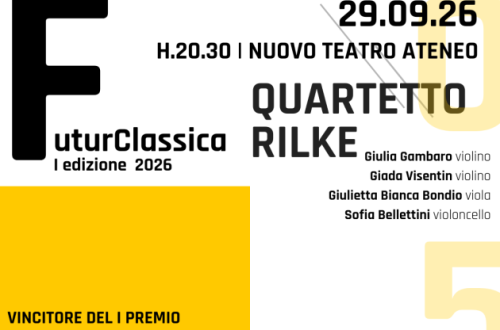 Quartetto Rilke-Foto: locandina ufficiale del concerto