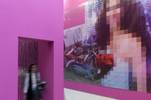 Thomas Hirschhorn. The Purple Line