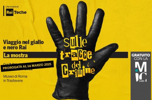Sulle tracce del crimine. Viaggio nel giallo e nero Rai. La mostra