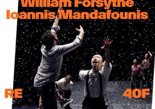 William Forsythe Ioannis Mandafounis Dresden Frankfurt Dance Company-Foto: Pagina ufficiale Facebook del Romaeuropa Festival