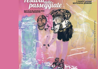 Festival delle passeggiate – i nostri passi scrivono poesie-Foto: locandina ufficiale della manifestazione Festival delle passeggiate – i nostri passi scrivono poesie-Foto: locandina ufficiale della manifestazione