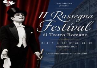 Festival Rassegna di Teatro Romano-Foto: locandina ufficiale della manifestazione Festival Rassegna di Teatro Romano-Foto: locandina ufficiale della manifestazione