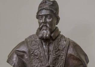 Gian Lorenzo Bernini, Busto di Urbano VIII, Coll. Principe Corsini, ph. A. Quattrone, dettaglio