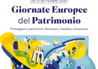 Giornate europee del patrimonio – GEP 2026-Foto: locandina ufficiale della manifestazione Giornate europee del patrimonio – GEP 2026-Foto: locandina ufficiale della manifestazione