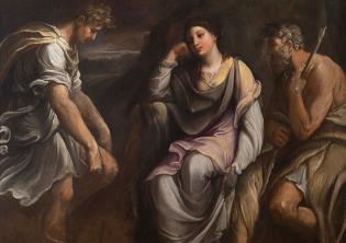 Guido Reni, Silvio, Dorinda e Linco, (Allegoria dell'amore rifiutato)