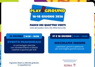 Play!Ground Together-Foto: locandina ufficiale della manifestazione Play!Ground Together-Foto: locandina ufficiale della manifestazione