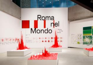 MAXXI, allestimento Roma nel Mondo, foto MUSA