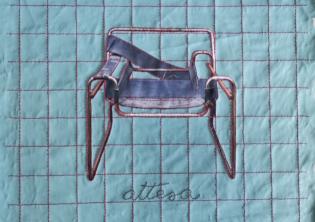 Piero Angelo Orecchioni, Attese, 2024. Stampa fotografica su tela, smalto, acrilico