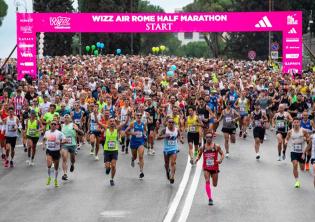 Wizz Air Rome Half Marathon partenza 2024