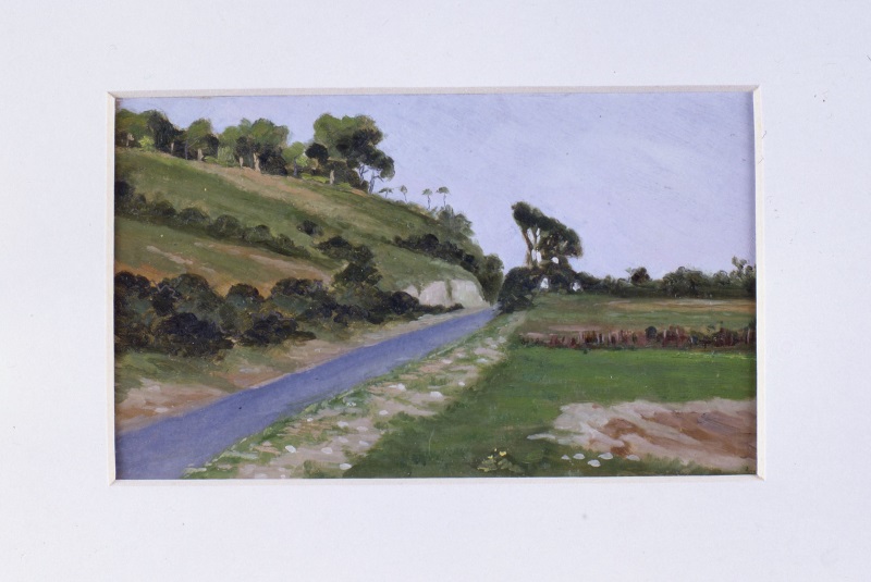Diego Angeli, Senza titolo 1886-1936, olio su cartone Diego Angeli, Senza titolo 1886-1936, olio su cartone