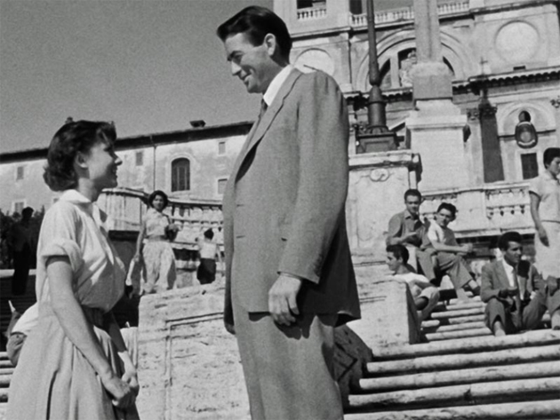 Vacanze romane. Proiezione del film di William Wyler a Via Veneto