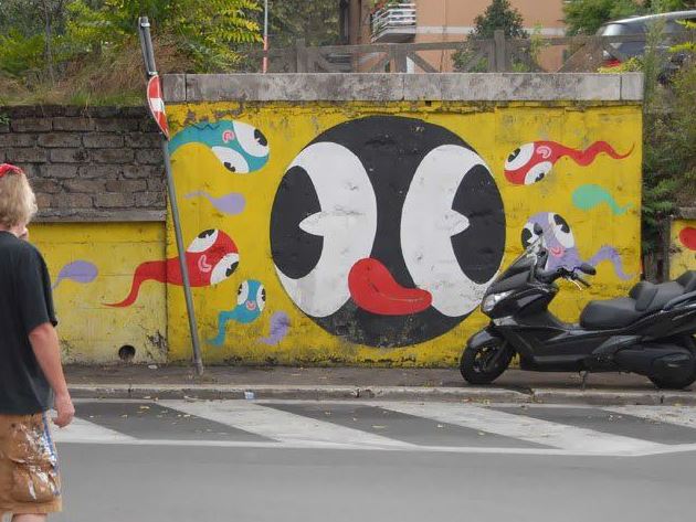 Diavu Art Pollinates via dei Lentuli_630 Diavu Art Pollinates via dei Lentuli_630