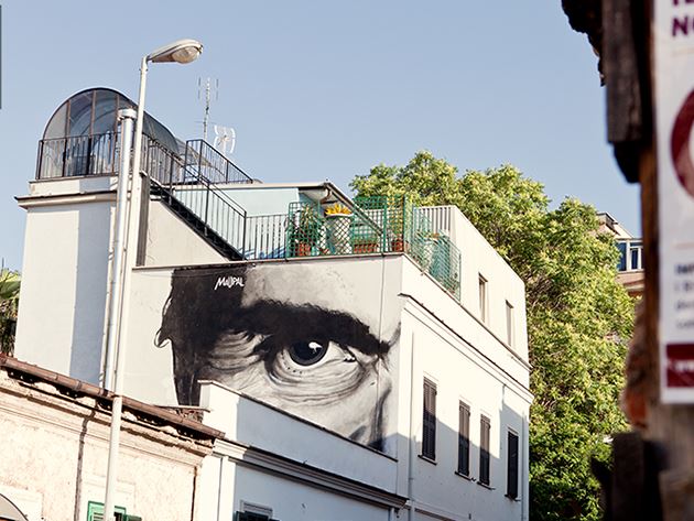 Pasolini graffiti by MauPal Pasolini graffiti by MauPal